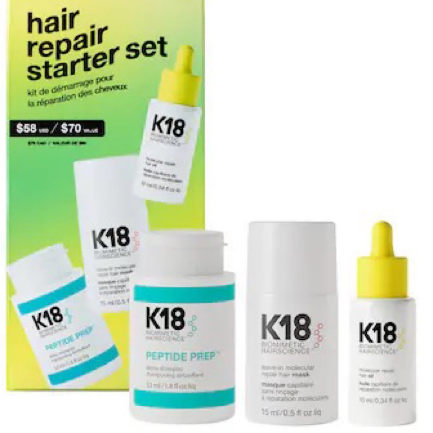 K18 | Damage Repair Starter Set